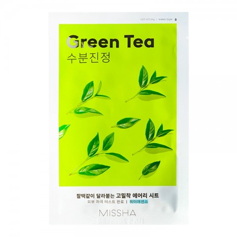 MISSHA Airy Fit Sheet Mask GREEN TEA 1 pcIVET.RS - Nova Kolekcija