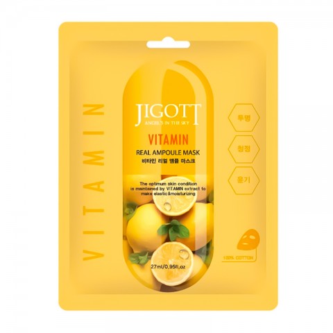 Jigott Vitamin Real Ampoule Mask 27 mlIVET.RS - Nova Kolekcija