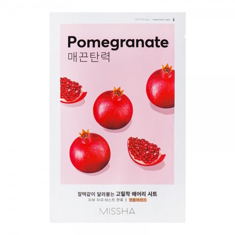 MISSHA Airy Fit Sheet Mask Pomegranate 1 komIVET.RS - Nova Kolekcija