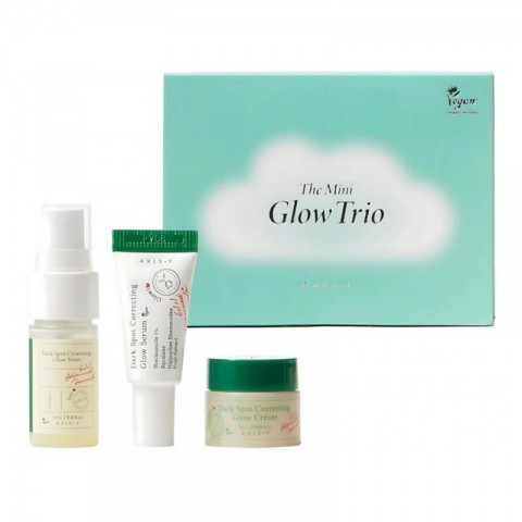 AXIS-Y The Mini Glow Trio Toner 12 ml + Serum 5 ml + Cream 5 mlIVET.RS - Nova Kolekcija