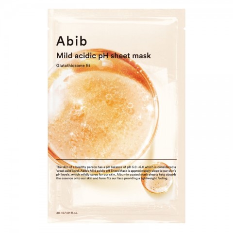 ABIB Mild Acidic Ph Sheet Mask Glutathiosome Fit 30 mlIVET.RS - Nova Kolekcija