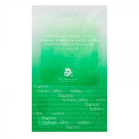 AXIS-Y Mugwort Green Vital Energy Complex Sheet Mask 27 mlIVET.RS - Nova Kolekcija