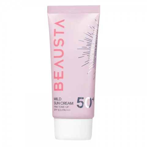 BEAUSTA Mild Sun Cream Pink Tone-Up SPF50+ 50 mlIVET.RS - Nova Kolekcija