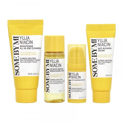 SomeByMi Yuja Niacin Anti Blemish Starter Kit (30 ml, 30 ml, 20 ml, 10 ml)IVET.RS - Nova Kolekcija