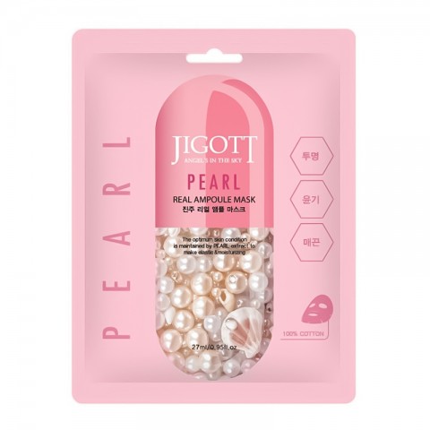 Jigott Pearl Real Ampoule Mask 27 mlIVET.RS - Nova Kolekcija