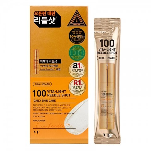 VT COSMETICS Vita-Light Reedle Shot 100 SET 2 ml * 10 pcsIVET.RS - Nova Kolekcija