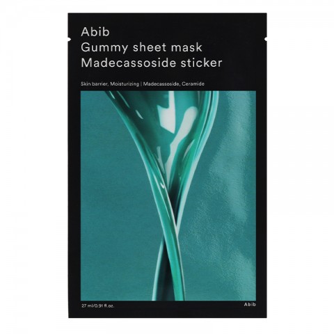 ABIB Gummy Sheet Mask Madecassoside Sticker 27 mlIVET.RS - Nova Kolekcija