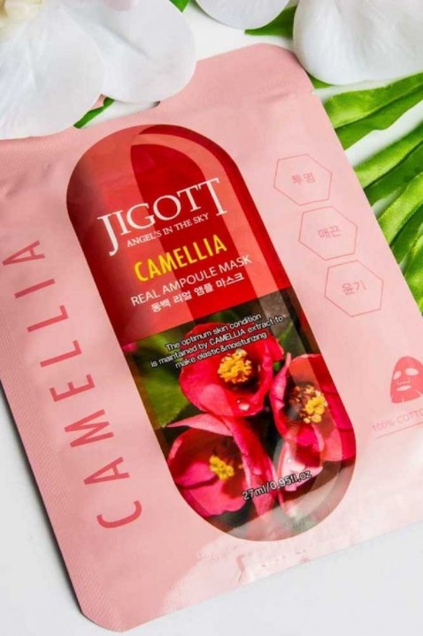 Jigott Camellia Real Ampoule Mask 27 mlIVET.RS - Nova Kolekcija