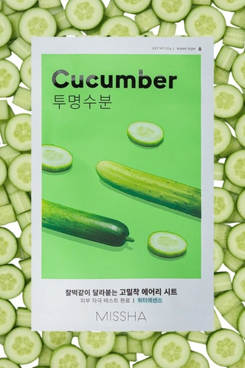 MISSHA Airy Fit Sheet Mask Cucumber 1 komIVET.RS - Nova Kolekcija