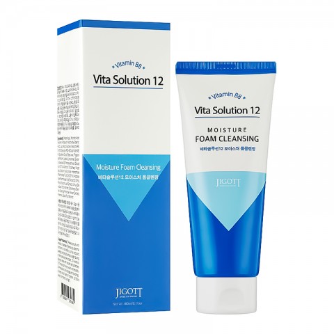 Jigott Vita Solution 12 Moisture Foam Cleansing 180 mlIVET.RS - Nova Kolekcija