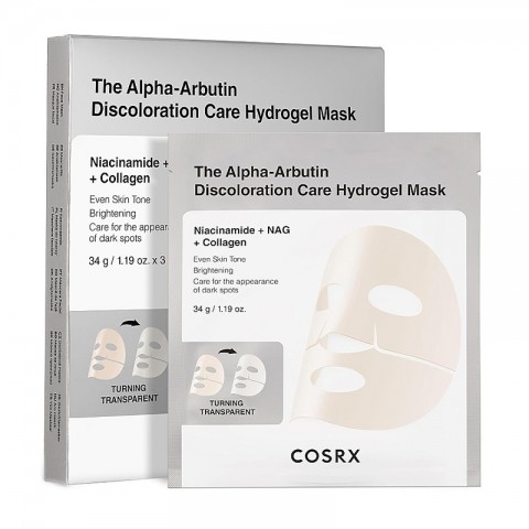 COSRX Arbutin Discoloration Care Hydrogel Mask 34g * 3 pcsIVET.RS - Nova Kolekcija