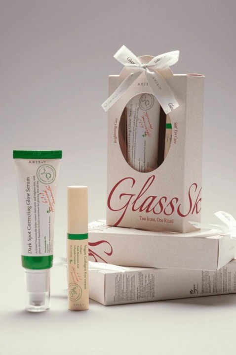[AXIS-Y] Glass Skin Duo Set 50 ml face serum + 10 ml eye serumIVET.RS - Nova Kolekcija