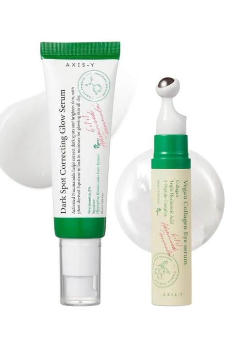 [AXIS-Y] Glass Skin Duo Set 50 ml face serum + 10 ml eye serumIVET.RS - Nova Kolekcija