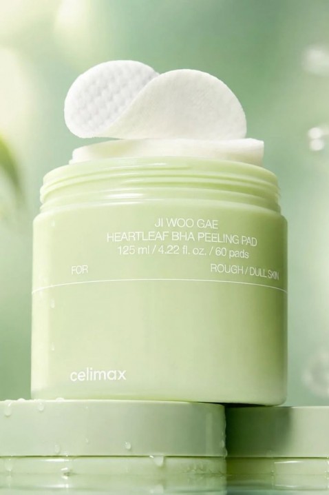 CELIMAX Ji Woo Gae Heartleaf BHA Peeling Pad 125 ml 60 pcsIVET.RS - Nova Kolekcija