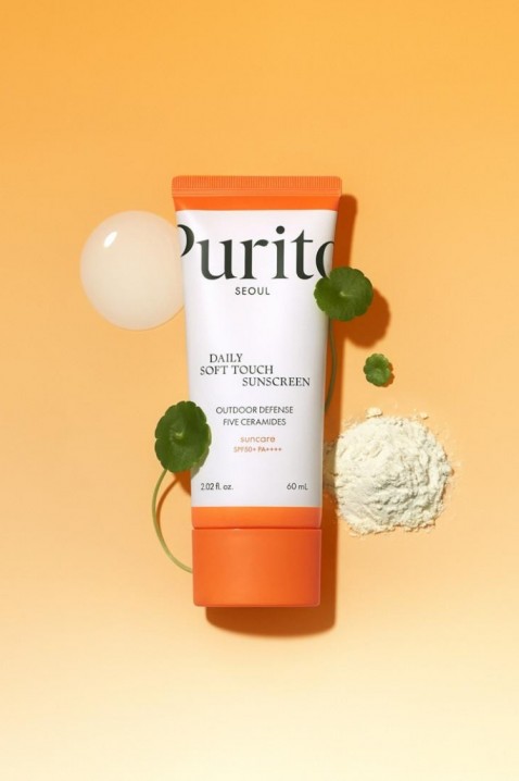 PURITO Seoul Daily Soft Touch Sunscreen SPF 50 PA++++ Ceramide Sunscreen 60 mlIVET.RS - Nova Kolekcija
