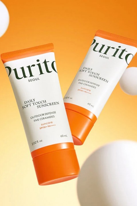 PURITO Seoul Daily Soft Touch Sunscreen SPF 50 PA++++ Ceramide Sunscreen 60 mlIVET.RS - Nova Kolekcija