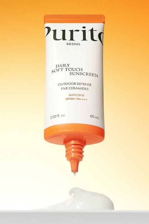 PURITO Seoul Daily Soft Touch Sunscreen SPF 50 PA++++ Ceramide Sunscreen 60 mlIVET.RS - Nova Kolekcija
