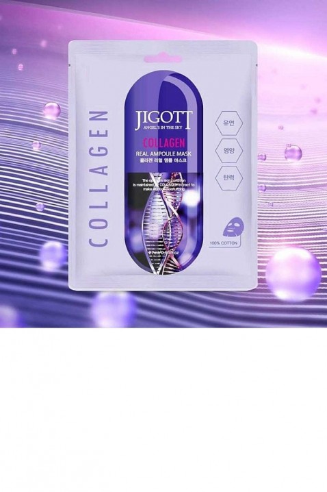 Jigott Collagen Real Ampoule Mask 27 mlIVET.RS - Nova Kolekcija