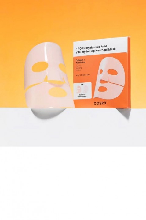 COSRX 5 PDRN Hyaluronic Acid Vital Hydrating Hydrogel Masks 34g * 3 pcsIVET.RS - Nova Kolekcija