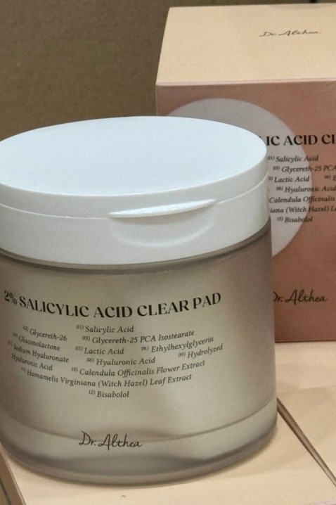 DR. ALTHEA 2% Salicylic Acid Clear Pad 60 komIVET.RS - Nova Kolekcija