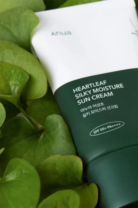 ANUA Heartleaf Silky Moisture Sun Cream SPF50+ PA++++ 50 mlIVET.RS - Nova Kolekcija