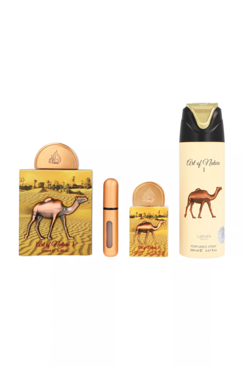 Unisex arapski komplet Lattafa Art Of Nature I Edp 100 ml + Edp 20 ml + Deodorant 200 mlIVET.RS - Nova Kolekcija