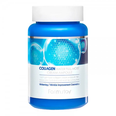 FarmStay Collagen Water Full Moist Cream Ampoule 250 mlIVET.RS - Nova Kolekcija
