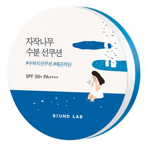 ROUND LAB Birch Juice Moisturizing Sun Cushion 15 gIVET.RS - Nova Kolekcija