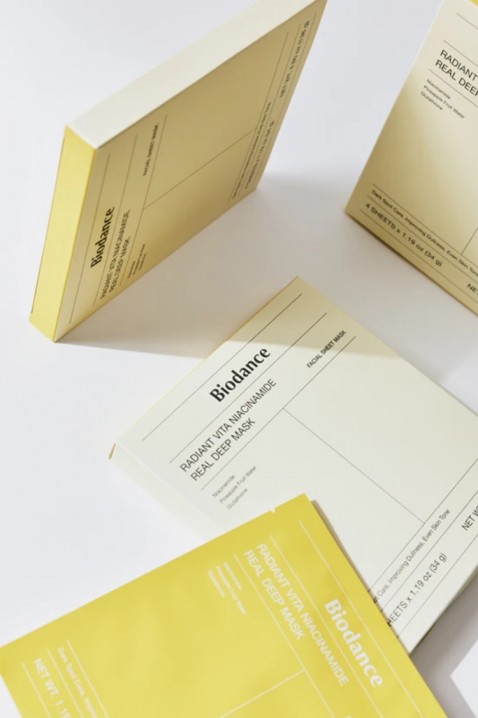 BIODANCE Radiant Vita Niacinamide Real Deep Mask 1 pcIVET.RS - Nova Kolekcija
