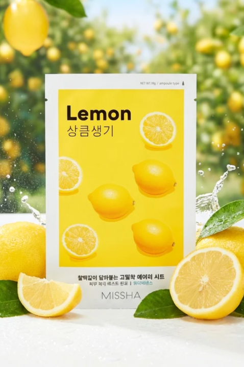 MISSHA Airy Fit Sheet Mask Lemon 1 pcIVET.RS - Nova Kolekcija