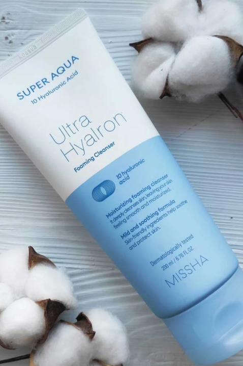MISSHA Super Aqua Ultra Hyalron Cleansing Foam Hyaluronic, 200 mlIVET.RS - Nova Kolekcija