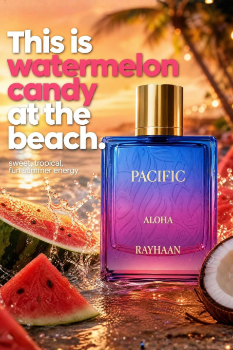 Arapski parfem Rayhaan Pacific Aloha EDP 100 mlIVET.RS - Nova Kolekcija