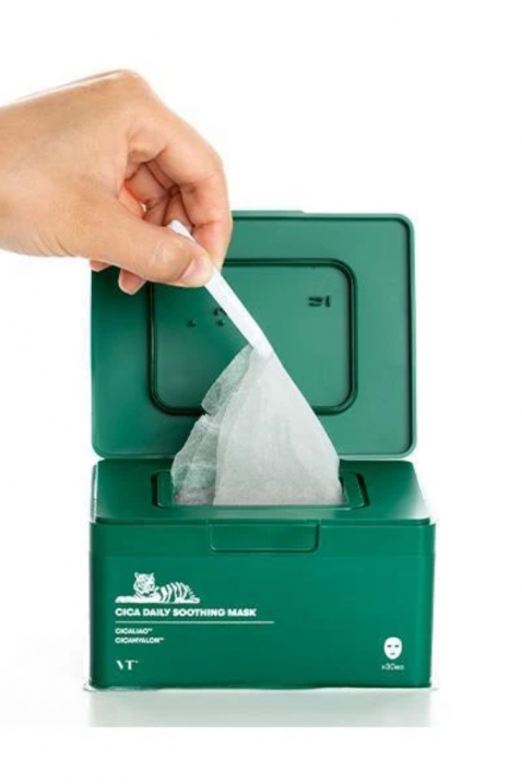 VT COSMETICS Cica Daily Soothing Mask set 30 pcsIVET.RS - Nova Kolekcija