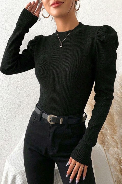 Ženska bluza ZLAMENZA BLACK, Boja: crna, IVET.RS - Nova Kolekcija