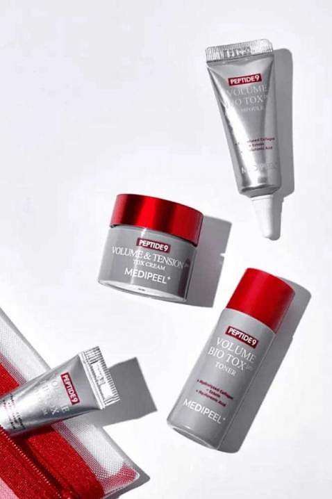 MEDI-PEEL Peptide 9 Volume Bio Tox Trial Kit (toner 20ml+serum10ml+eye cream 4ml+cream 10ml)IVET.RS - Nova Kolekcija