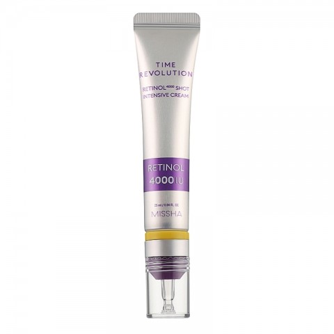 MISSHA Time Revolution Retinol 4000 Shot Intensive Cream, 25 mlIVET.RS - Nova Kolekcija