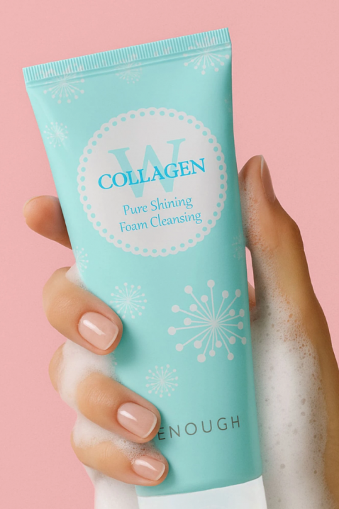 Enough W Collagen Pure Shining Foam Cleansing, 100 mlIVET.RS - Nova Kolekcija