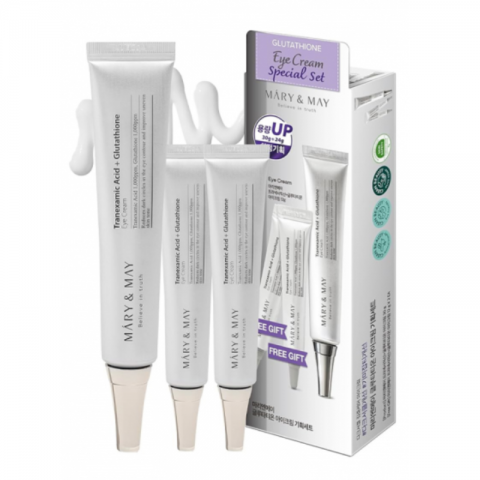 Mary&May Eye Cream Set with Glutathione Glutathione Eye Cream Special Set, 30g+12gx2IVET.RS - Nova Kolekcija