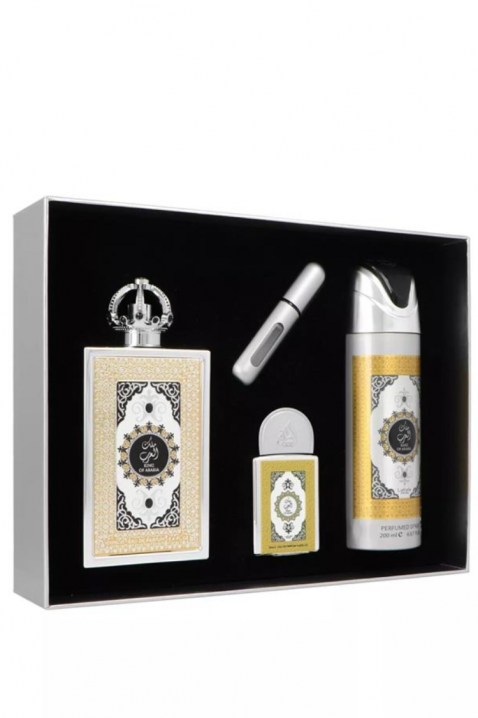 Muški arapski set Lattafa King Of Arabia Edp 100 ml + Edp 20 ml + Deodorant 200 mlIVET.RS - Nova Kolekcija