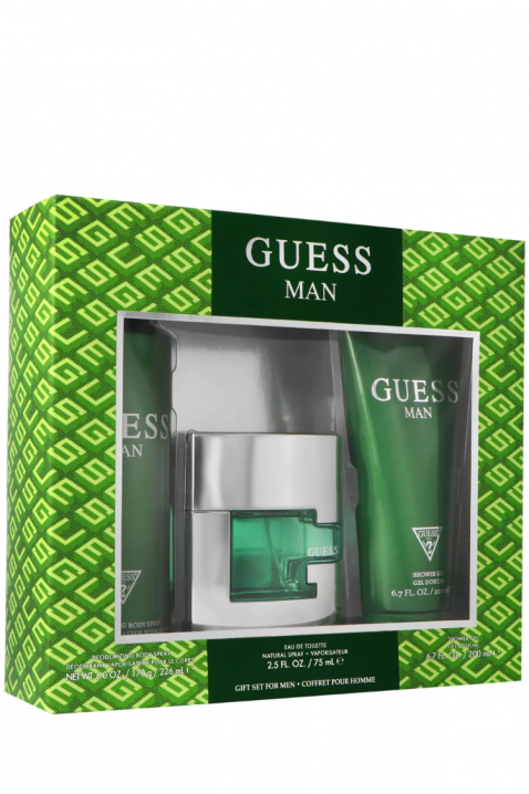 Muški set Guess Man Edt 75 ml + Deodorant 226 ml + Shower Gel 200 mlIVET.RS - Nova Kolekcija