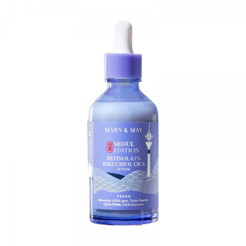Mary&May Anti-aging serum with retinol and bakuchiol Retinol 0.1% Bakuchiol Cica Serum Seoul 80 mlIVET.RS - Nova Kolekcija