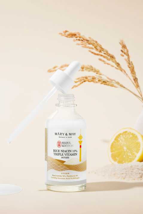 Mary&May Rice Niacin 10% Triple Vitamin Serum Brightening Serum, 80 mlIVET.RS - Nova Kolekcija