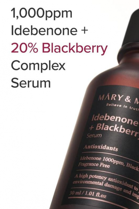 Mary&May Idebenone Blackberry Complex Serum Antioxidant Serum, 30 mlIVET.RS - Nova Kolekcija