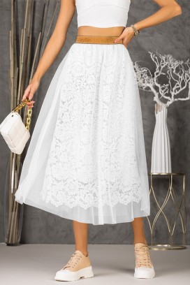 suknja PELMENDA WHITE