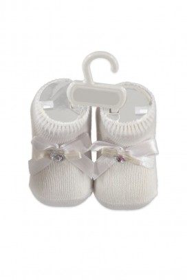čarape za bebe BRALSI WHITE