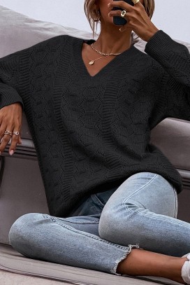 džemper MENARELA BLACK