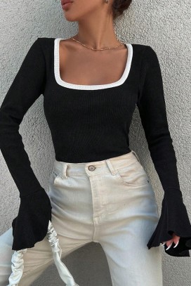 ženska bluza LINDETA BLACK