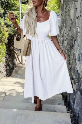 haljina PERIANA WHITE