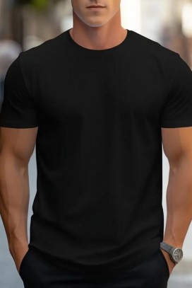 muška majica DORMEFO BLACK