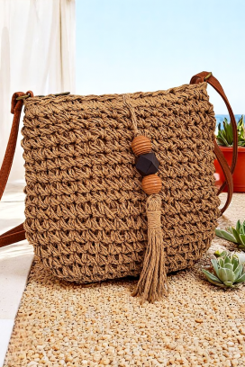 torba za plažu BROSELVA BROWN